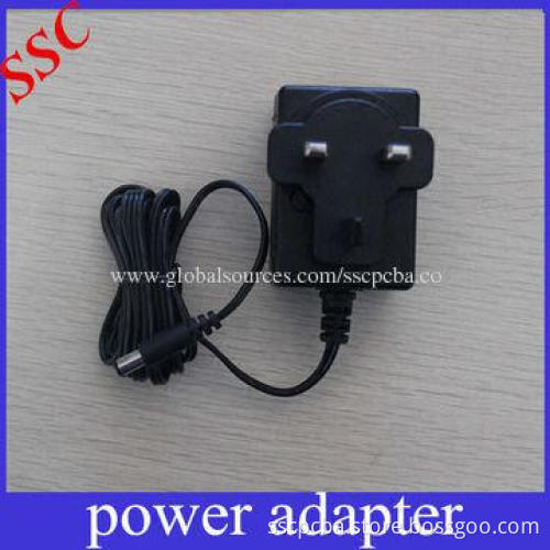 AC/DC Switching Adapter with 100-240V Power, Universal AC Input